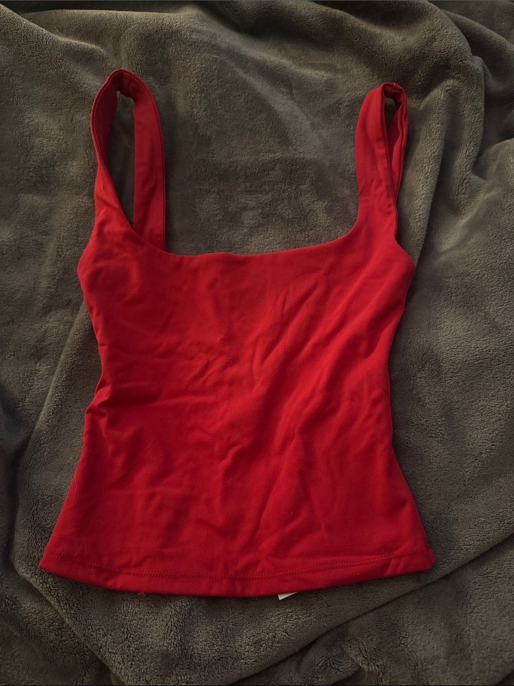 Garage Jester Red Open Back Top